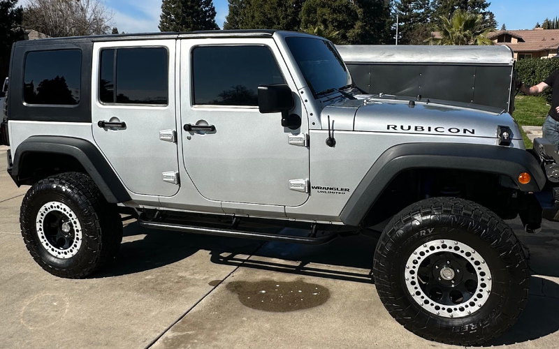 Jeep Rubicon Exterior Wash Jeep Rubicon